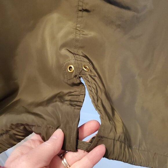 ✨ Olive Green Anorak Utility Jacket | OUTER EDGE | XL | Drawstring Waist | XL - Picture 9 of 9